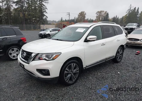 2017 Nissan Pathfinder Platinum/S/Sl/Sv from USA, damaged, VIN 5N1DR2MM0HC658696